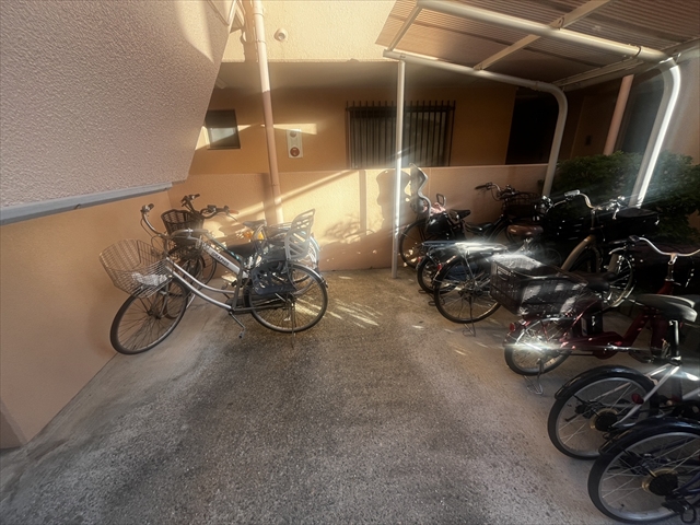 駐輪場(撮影日2025年11月)